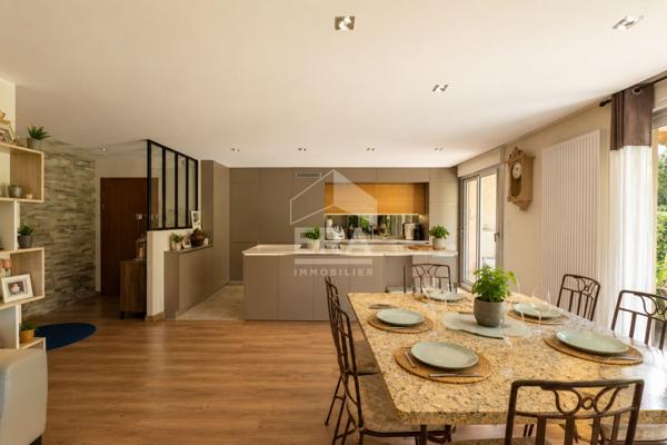 Brignais Centre Appartement T4 en rez-de-jardin, un véritable esprit maison !