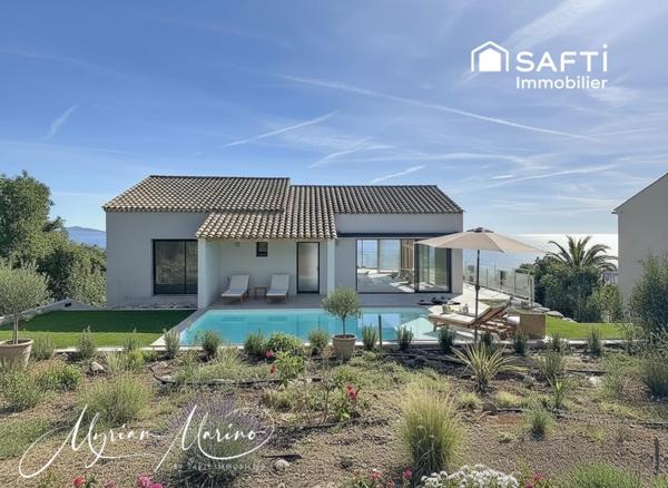 APPARTEMENT D’EXCEPTION- DERNIER ÉTAGE AVEC PISCINE PRIVATIVE ET VUE MER - LES ISSAMBRES (83380)