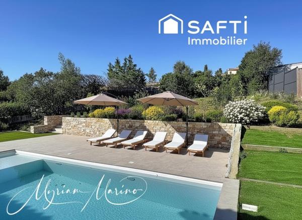 APPARTEMENT D’EXCEPTION- DERNIER ÉTAGE AVEC PISCINE PRIVATIVE ET VUE MER - LES ISSAMBRES (83380)