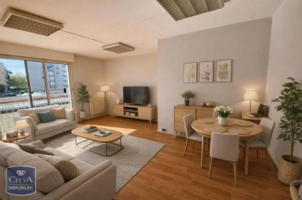 Appartement à louer 2 pièces 43.9m²