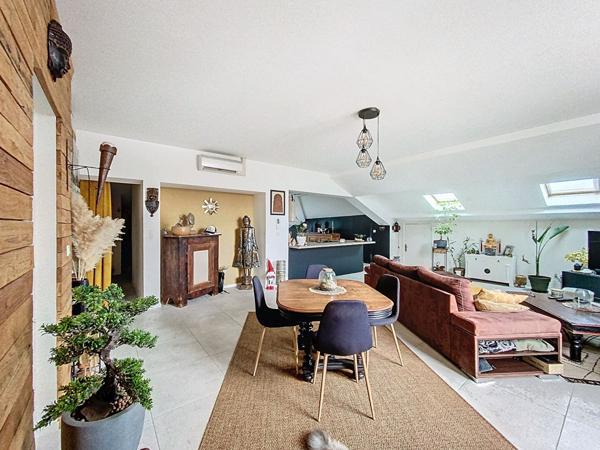 Appartement Montluel 4 pièce(s) 170 m2, 3 chambres, centre ville, jardin, charme