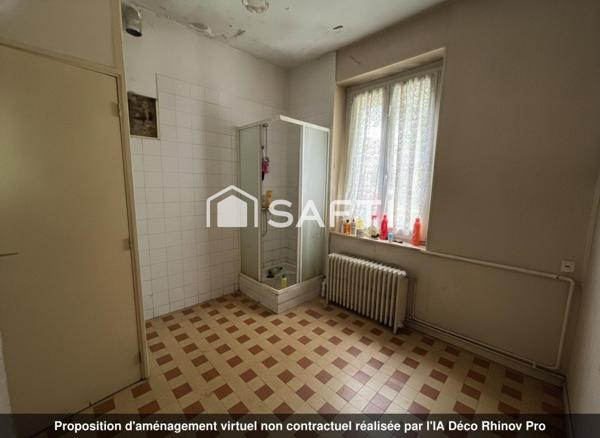 Talence proche de Forum maison de 105m²  à rénover entièrement avec garage et dépendance