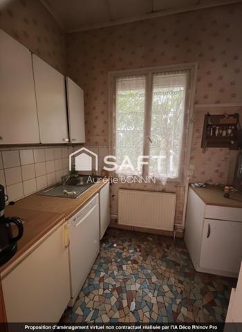 Talence proche de Forum maison de 105m²  à rénover entièrement avec garage et dépendance