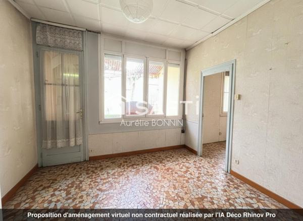 Talence proche de Forum maison de 105m²  à rénover entièrement avec garage et dépendance