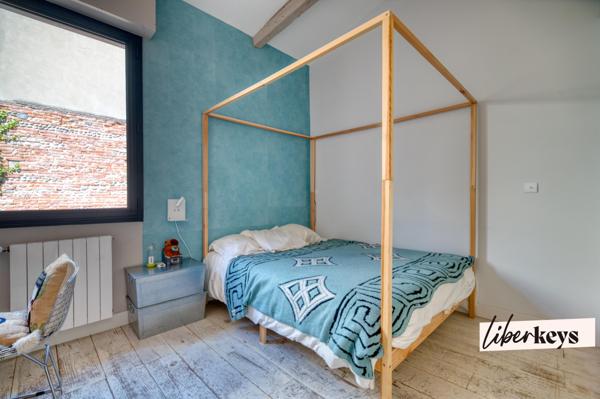 Appartement-maison d'architecte avec patio, au calme absolu - Toulouse – Jardin des Plantes / Grand Rond 