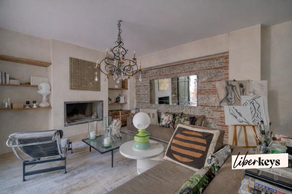 Appartement-maison d'architecte avec patio, au calme absolu - Toulouse – Jardin des Plantes / Grand Rond 