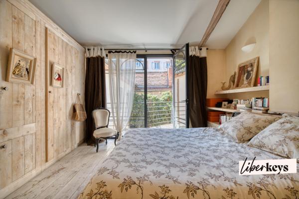 Appartement-maison d'architecte avec patio, au calme absolu - Toulouse – Jardin des Plantes / Grand Rond 