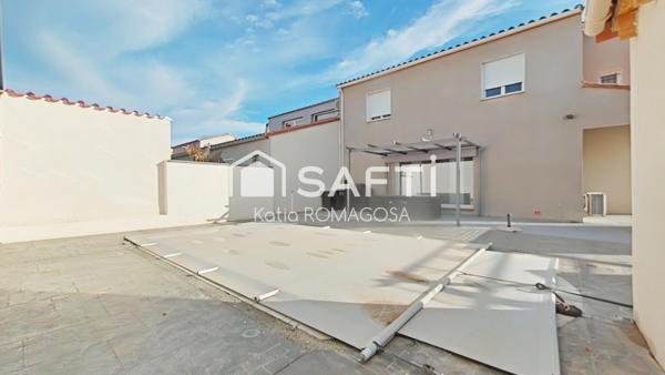 Villa 3 faces - 4 chambres - Piscine - Garage