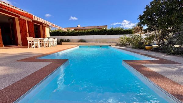 Maison T5 avec piscine sur jolie parcelle