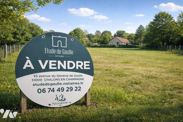 Châlons-en-Champagne - A vendre - Terrain à bâtir entièrement clôturé

Sur la Commune de Châl...