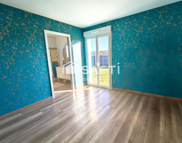 MAISON 130M²,SECTEUR BOURG EN BRESSE, PLAIN-PIEDS, 4 CHAMBRES, UNE SALLE D'EAU , UNE SALLE DE BAIN