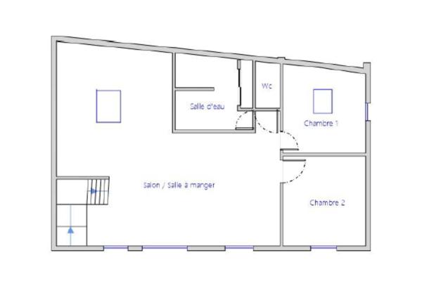 Appartement 3 pièces - 60 m² Exclusivité efficity