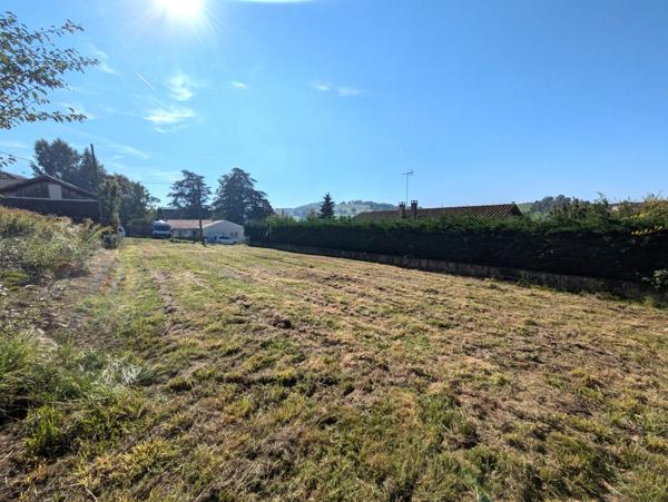 Terrain à vendre - PANISSIERES - 548 m²