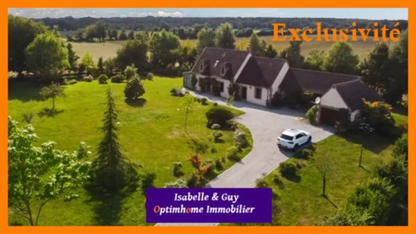 Maison de charme alliant tradition normande et confort moderne – Environnement paysager exceptionnel