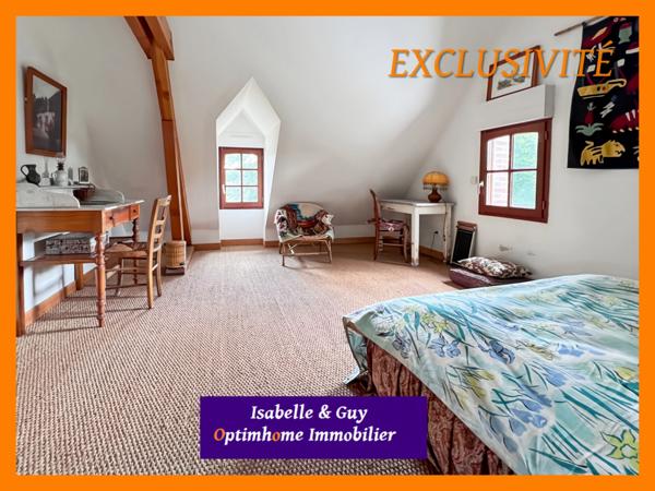 Maison de charme alliant tradition normande et confort moderne – Environnement paysager exceptionnel