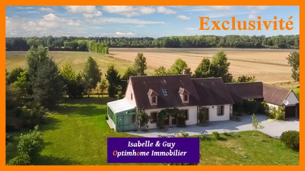Maison de charme alliant tradition normande et confort moderne – Environnement paysager exceptionnel