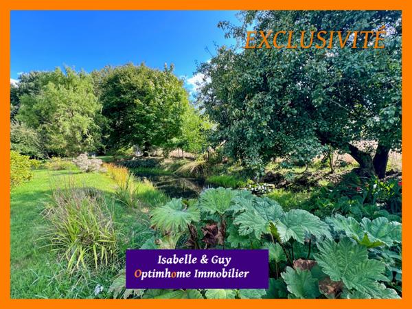 Maison de charme alliant tradition normande et confort moderne – Environnement paysager exceptionnel