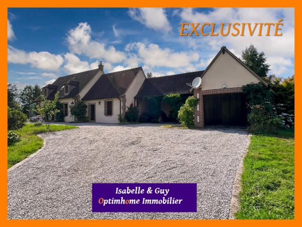 Maison de charme alliant tradition normande et confort moderne – Environnement paysager exceptionnel
