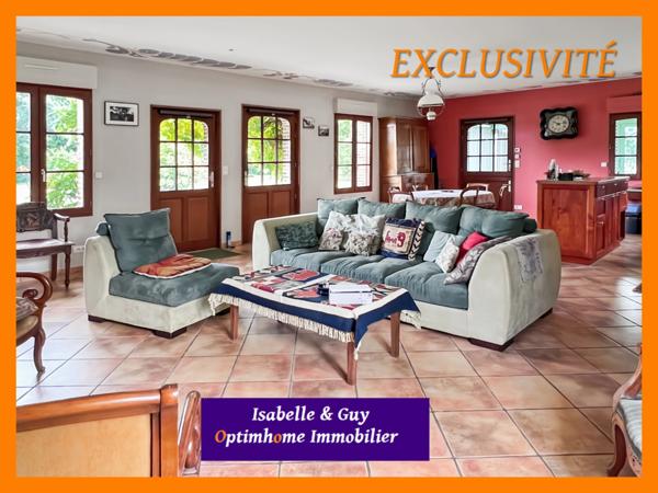 Maison de charme alliant tradition normande et confort moderne – Environnement paysager exceptionnel