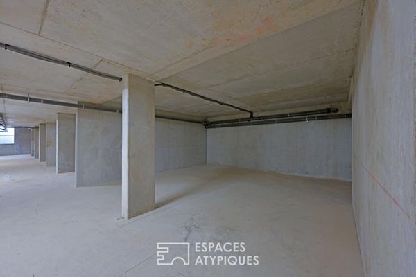 Appartement P4 avec terrasse, jardin, garages et ascenseur quartier Camplanier