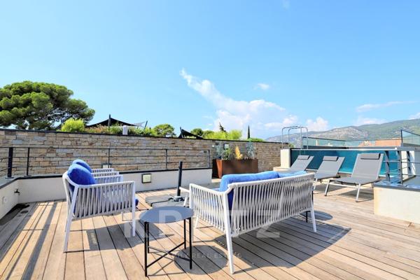 Habitat en rooftop vue mer