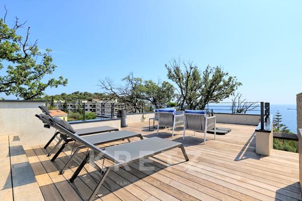 Habitat en rooftop vue mer