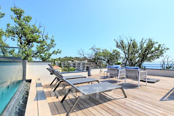 Habitat en rooftop vue mer