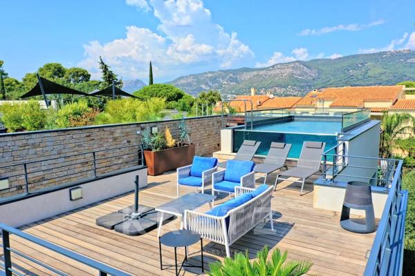 Habitat en rooftop vue mer