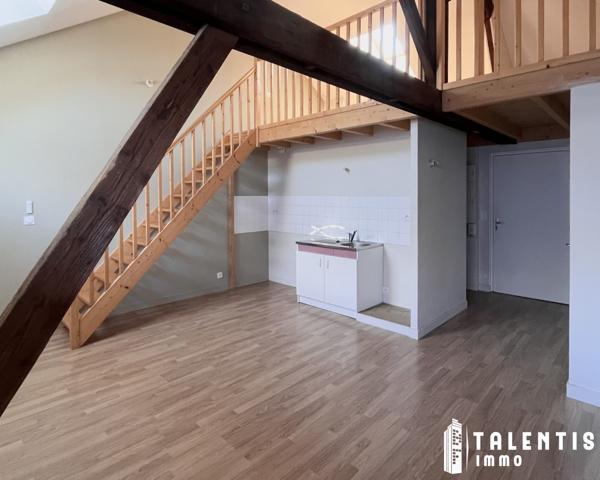 NANTES, HOTEL DIEU | T2/3 (44m² | 1ch + mezzanine)