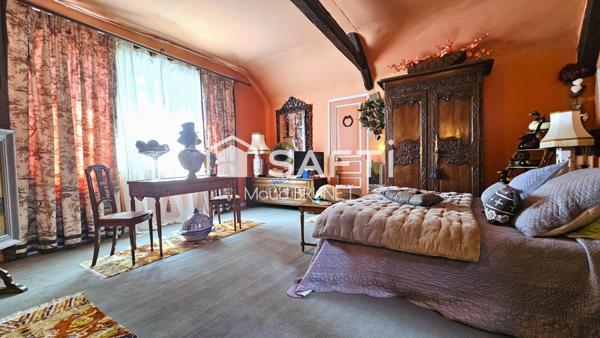 Propriété de charme en pierre avec piscine chauffée