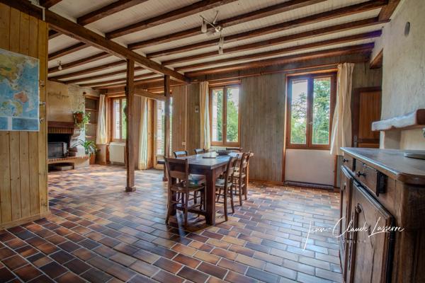 Vouzeron (18330) maison en pierre de 115 m²