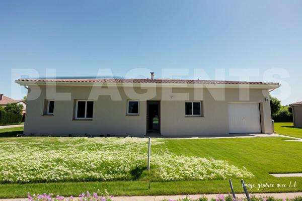 Maison neuve 3 chambres – 100 m² + garage – Montbeton (82), à 10 min de Montauban