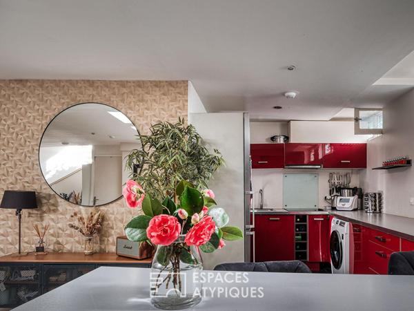 Loft avec véranda au Hameau de la Roche