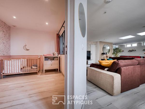 Loft avec véranda au Hameau de la Roche