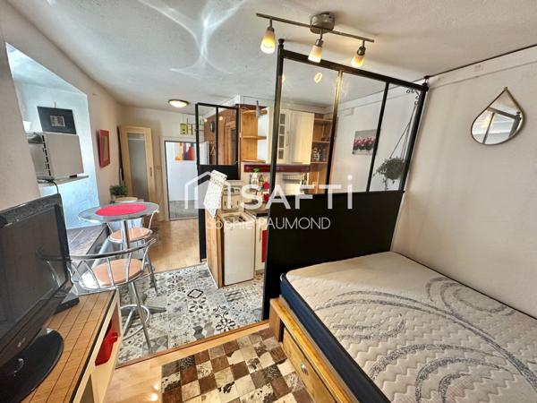 Studio de 17 m2 rénové avec bon rendement locatif