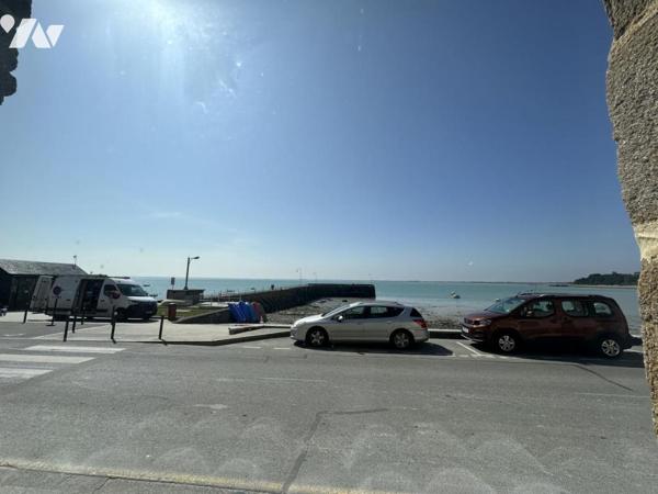 CANCALE - La Houle - Appartement T2 avec vue, cave et cour commune