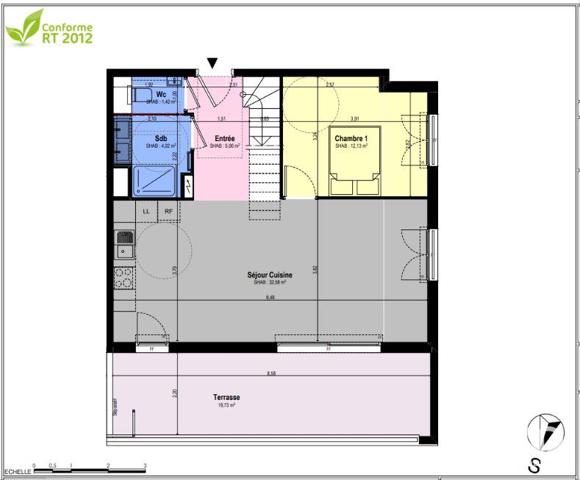 Appartement à vendre 4 pièces 88 m² Châteauneuf-Grasse
