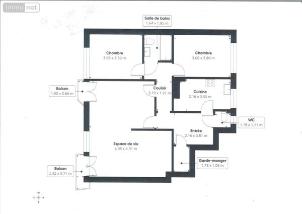 Appartement à vendre à Boulogne-Billancourt dans les Hauts-de-Seine (92100), ref : 75197-246
