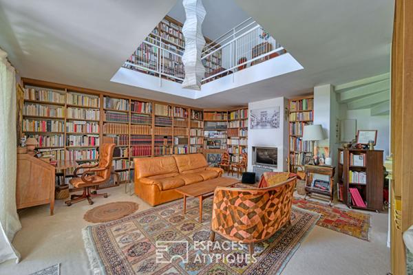 Villa d’architecte de plain-pied avec piscine et environnement privilégié