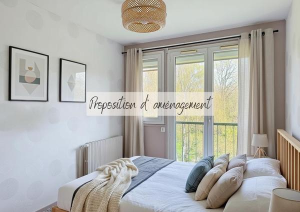 Dernier étage – 5 pièces lumineux de 82 m² – 3 chambres – Résidence verdoyante avec parking