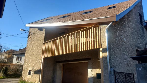 Le Gua (38450) Maison entièrement rénovée – DPE B (rare dans l’ancien) – Prestations haut de gamme