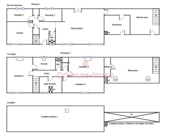 Maison à vendre 8 pièces de 208 m²