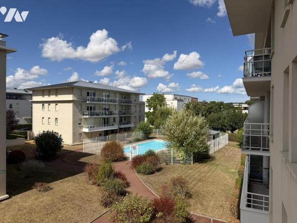 CAEN - Quartier Beaulieu - T3 - 2 chambres - Terrasse - Parking privatif