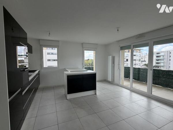 CAEN - Quartier Beaulieu - T3 - 2 chambres - Terrasse - Parking privatif