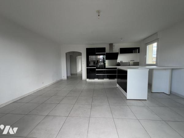 CAEN - Quartier Beaulieu - T3 - 2 chambres - Terrasse - Parking privatif