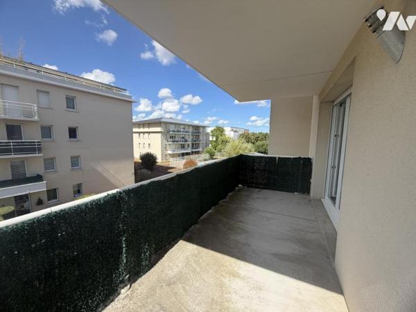 CAEN - Quartier Beaulieu - T3 - 2 chambres - Terrasse - Parking privatif