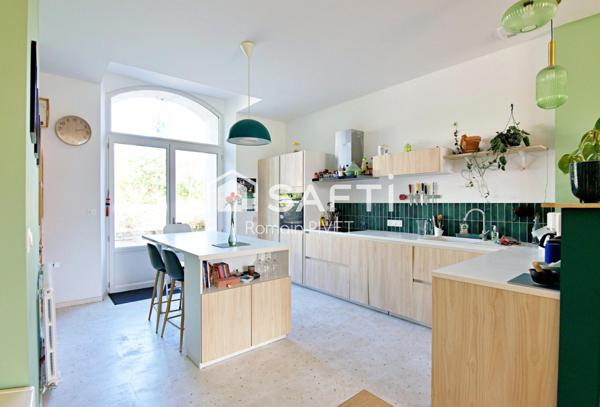 Maison de maître du 19ème rénovée entièrement