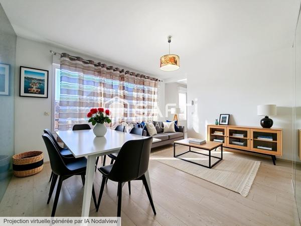 Studio meublé, loué, Résidence récente.