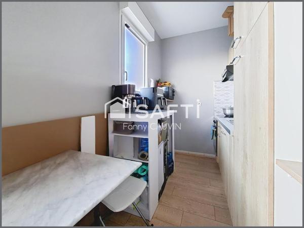 Studio meublé, loué, Résidence récente.