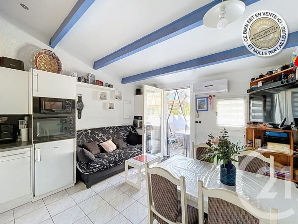Maison à vendre  2 pièces - 27,70 m2 LE BARCARES - 66
